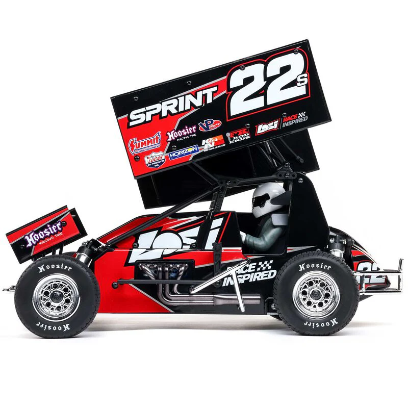 Losi 1/10 22S Sprint 2WD Brushless RTR (Battery & Charger Included) - Red - Image 2