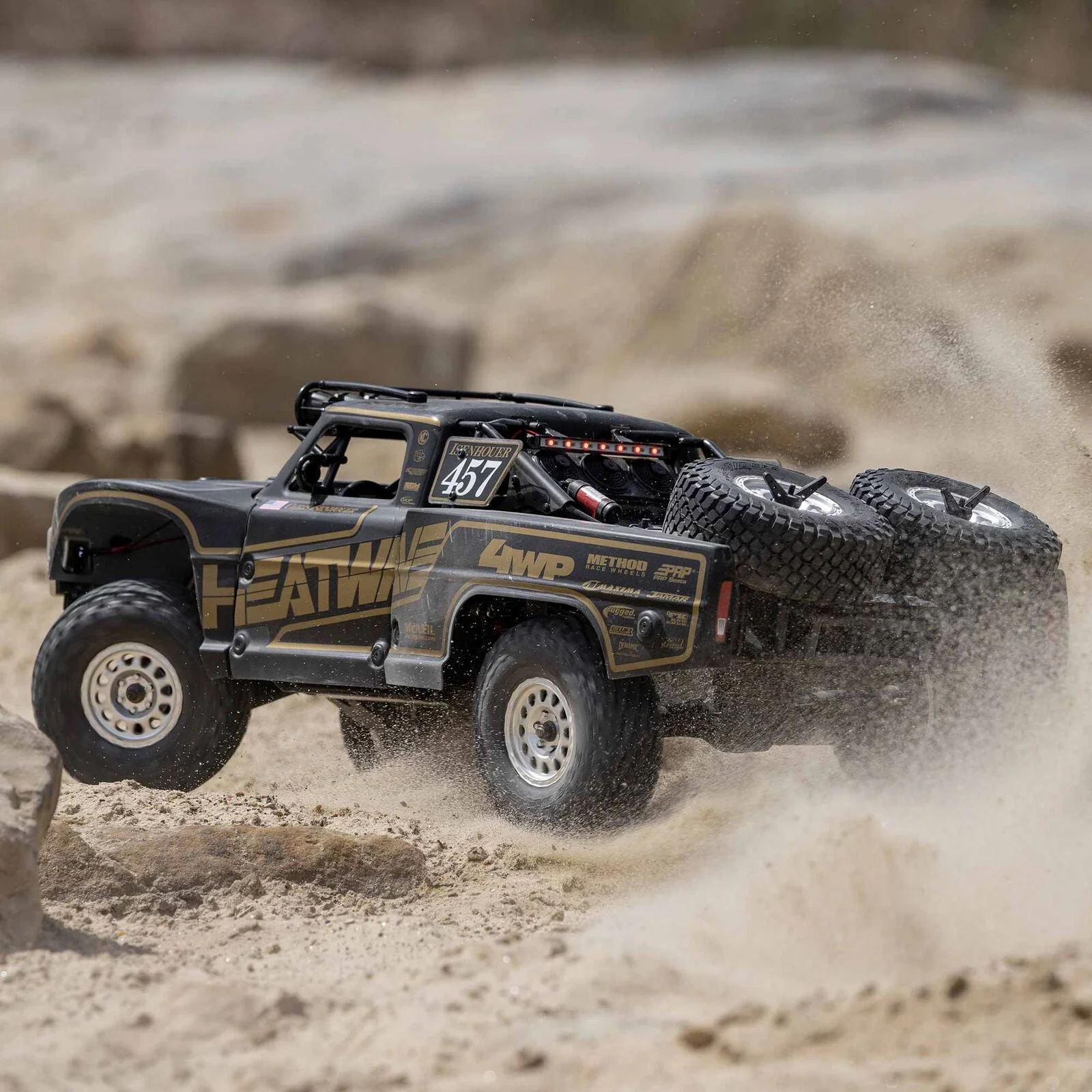 Losi 1/10 Baja Rey 2.0 Ford F100 Isenhouer Brothers 3S 4X4 RTR Brushless - Black - Image 19