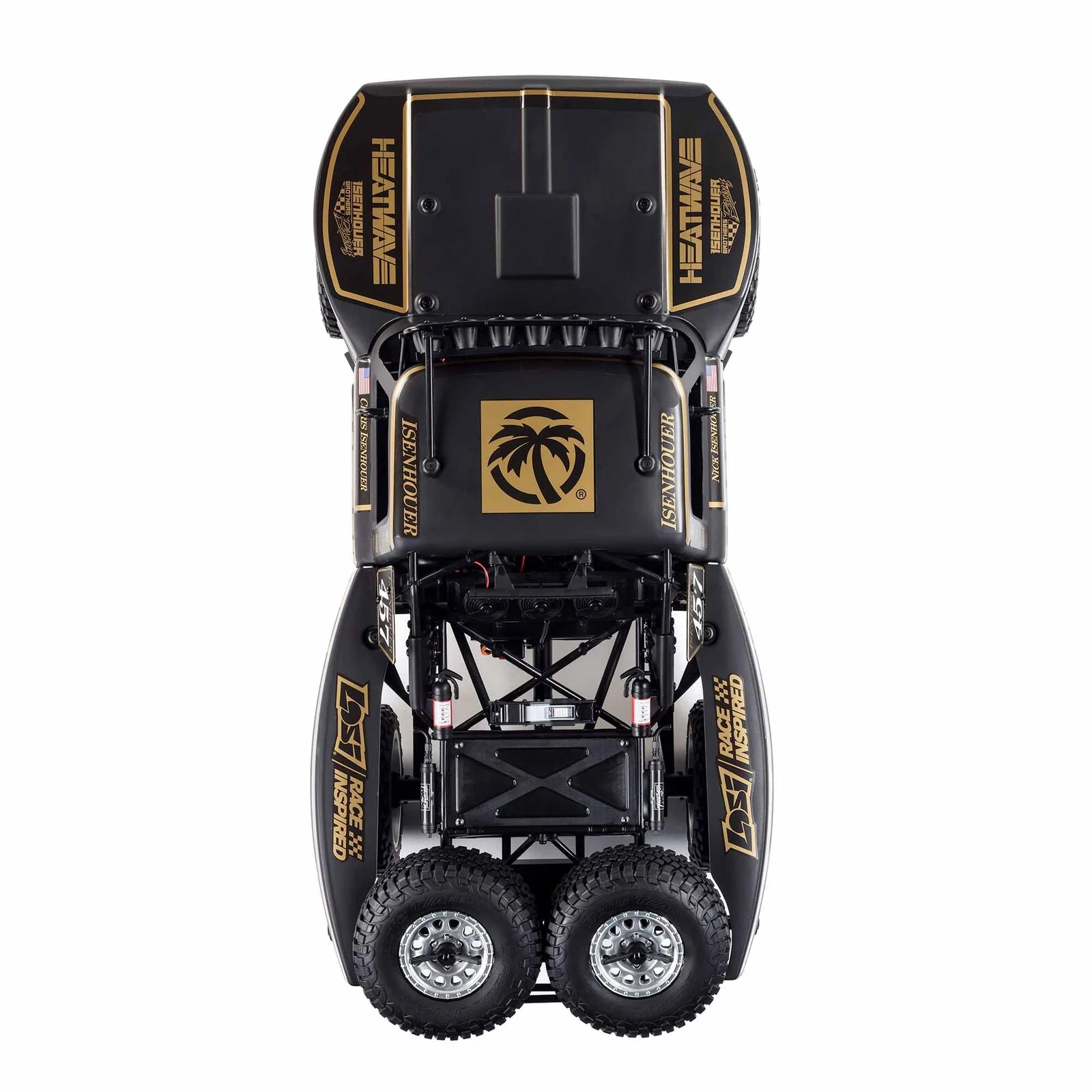 Losi 1/10 Baja Rey 2.0 Ford F100 Isenhouer Brothers 3S 4X4 RTR Brushless - Black - Image 2