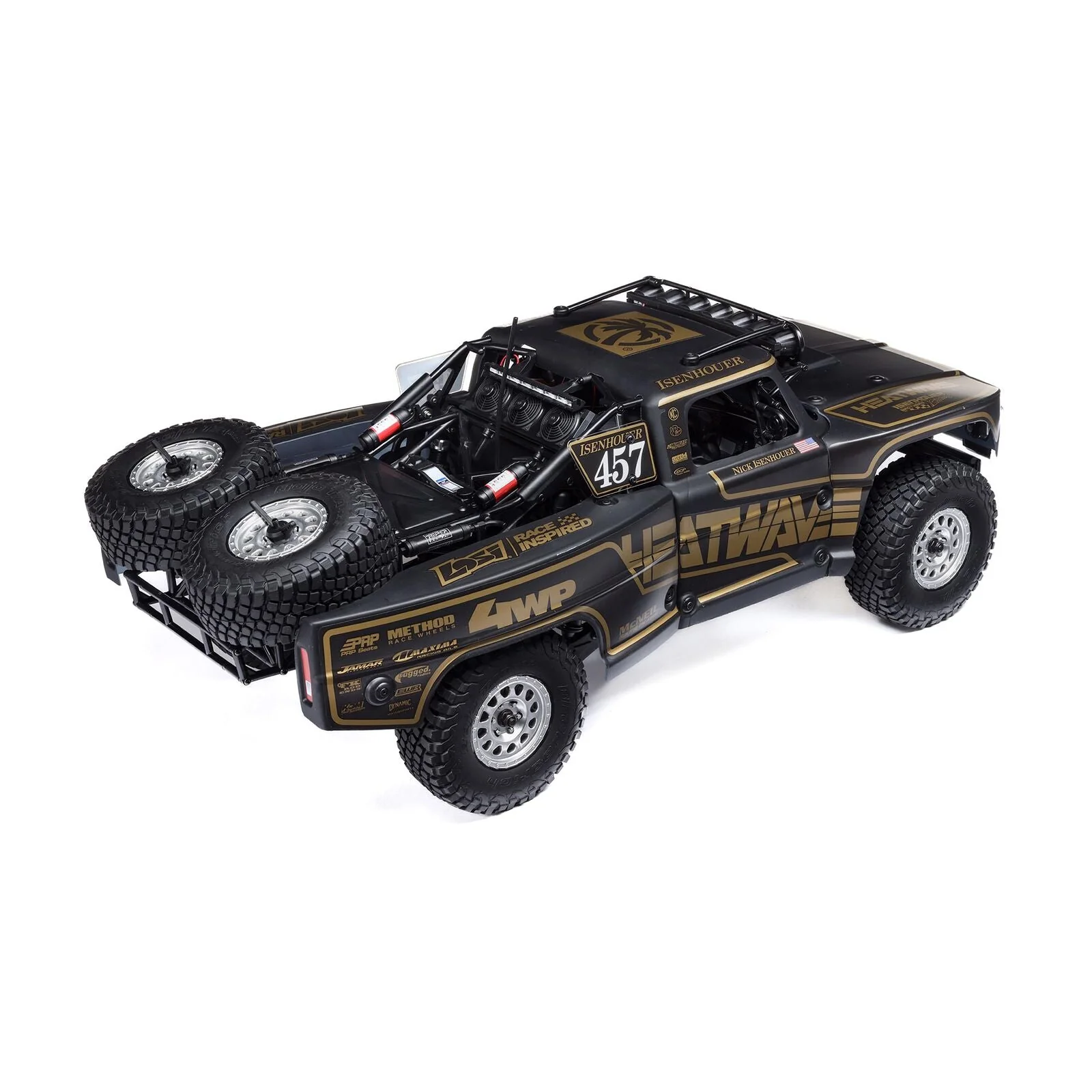 Losi 1/10 Baja Rey 2.0 Ford F100 Isenhouer Brothers 3S 4X4 RTR Brushless - Black - Image 24