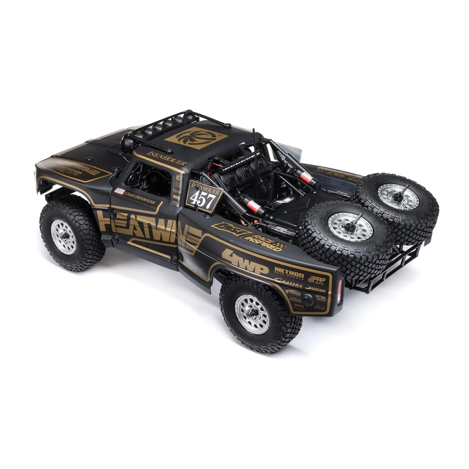 Losi 1/10 Baja Rey 2.0 Ford F100 Isenhouer Brothers 3S 4X4 RTR Brushless - Black - Image 26
