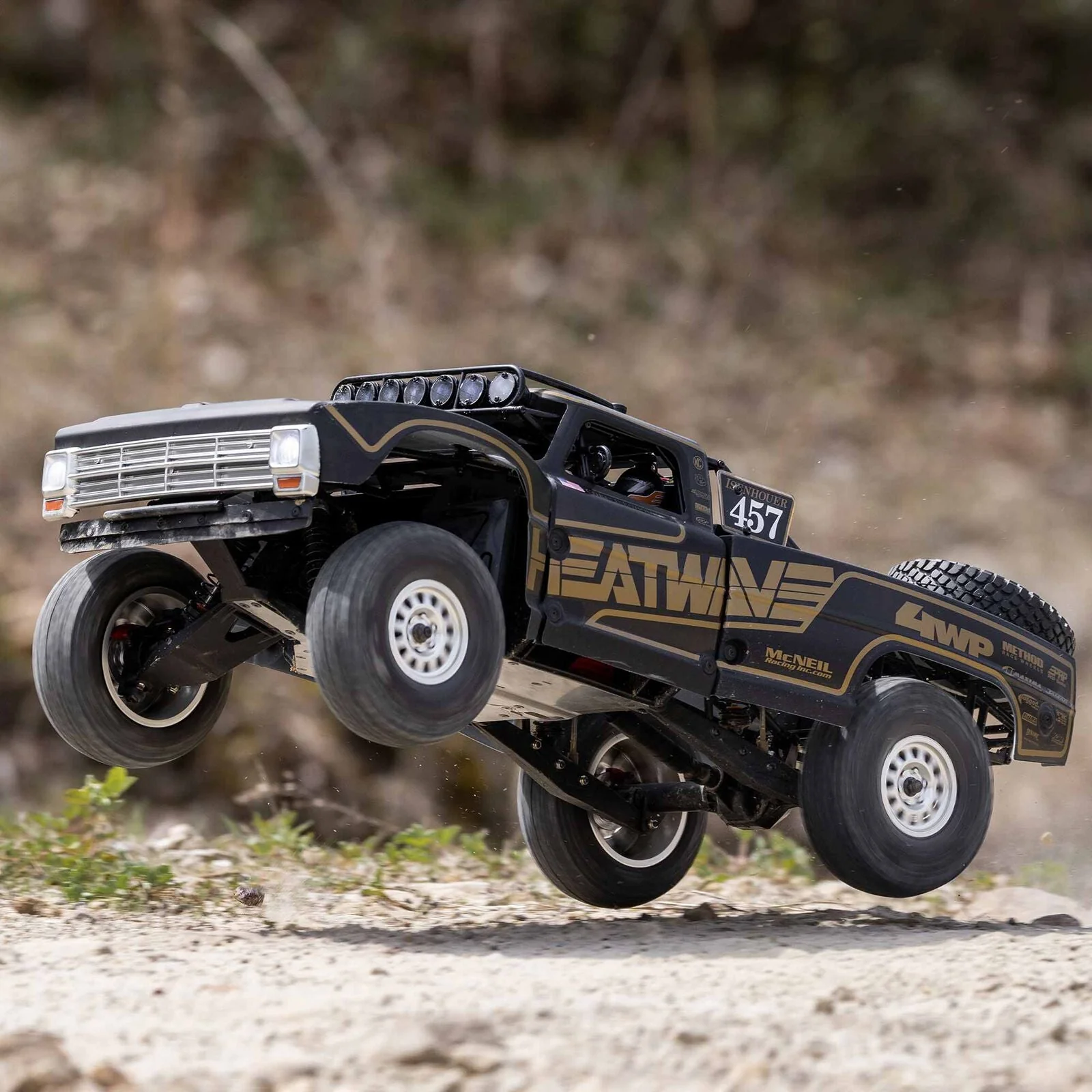 Losi 1/10 Baja Rey 2.0 Ford F100 Isenhouer Brothers 3S 4X4 RTR Brushless - Black - Image 4