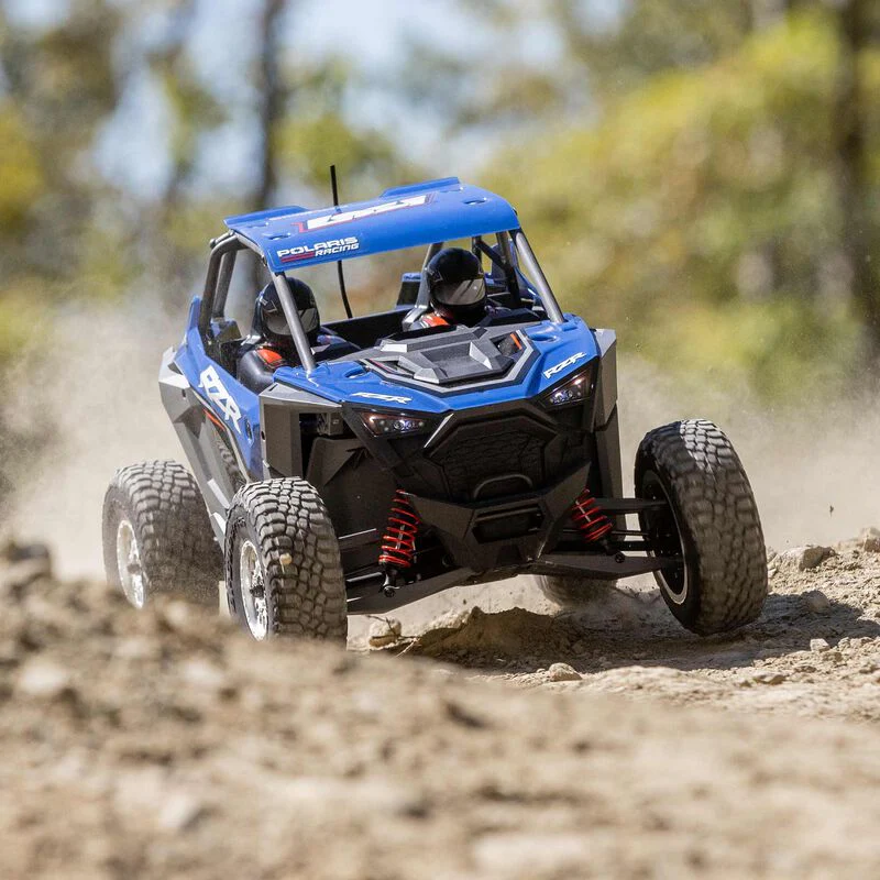 Losi 1/10 RZR Rey Polaris 3S 4X4 RTR Brushless Side by Side - Blue - Image 24