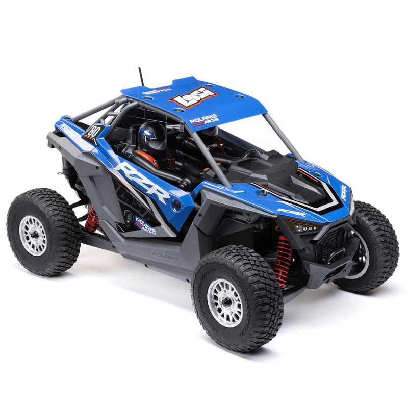 Losi 1/10 RZR Rey Polaris 3S 4X4 RTR Brushless Side by Side - Blue - Image 3