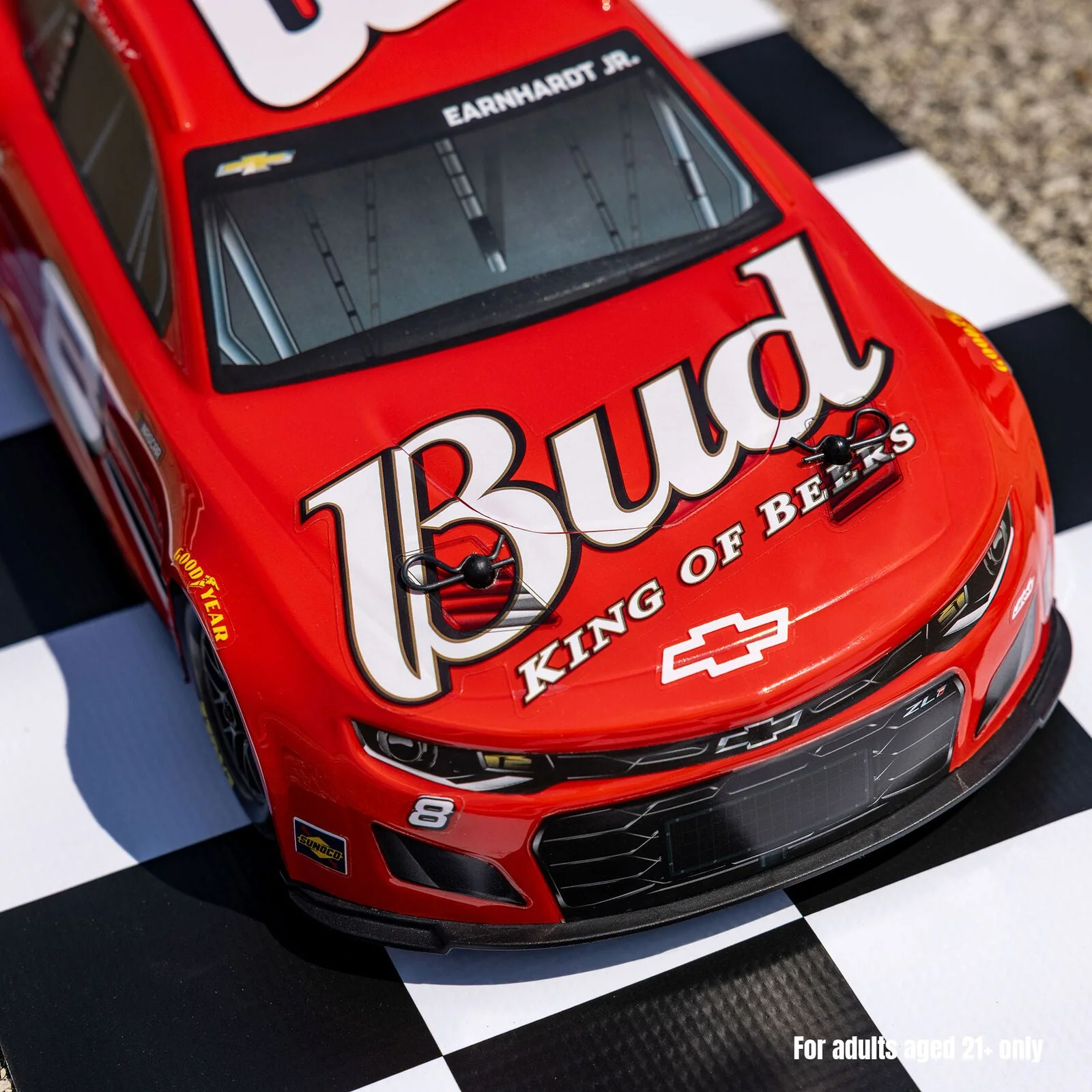 Losi 1/12 NASCAR Dale Earnhardt Jr. No. 8 Budweiser (Battery & Charger Included) - Image 10