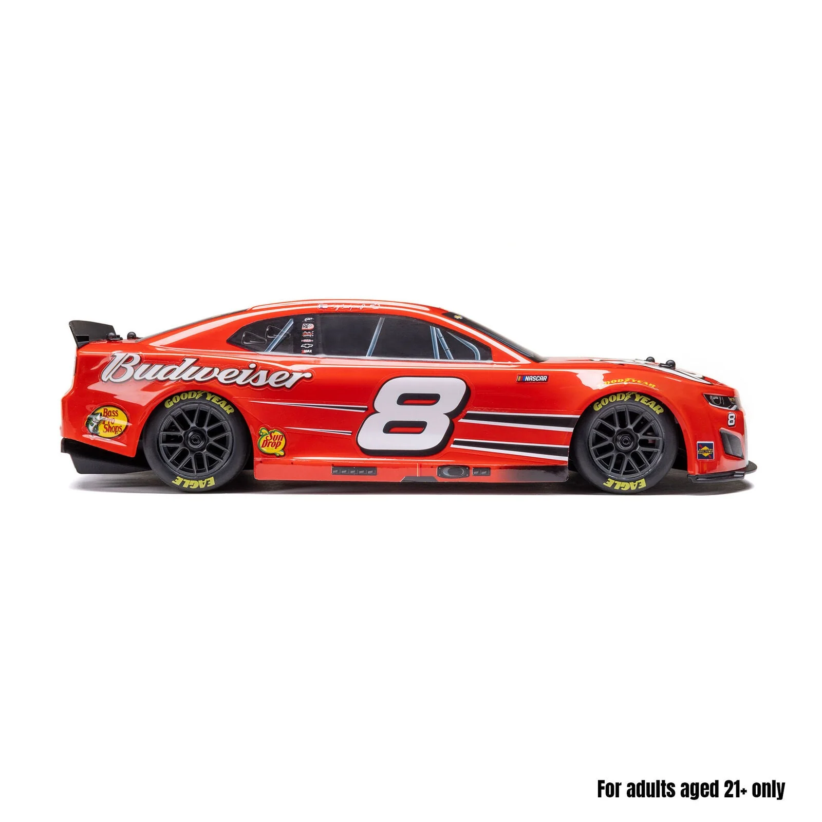 Losi 1/12 NASCAR Dale Earnhardt Jr. No. 8 Budweiser (Battery & Charger Included) - Image 13