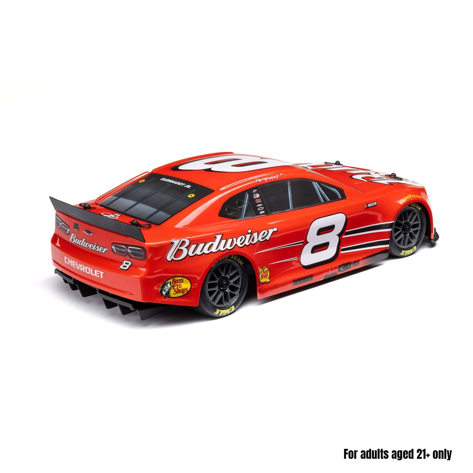 Losi 1/12 NASCAR Dale Earnhardt Jr. No. 8 Budweiser (Battery & Charger Included) - Image 14