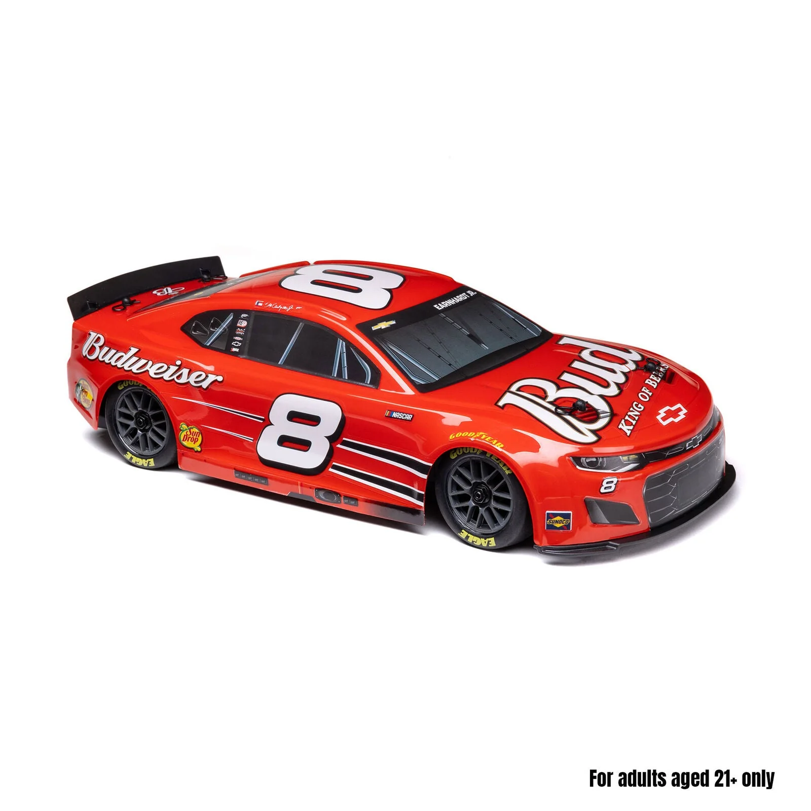Losi 1/12 NASCAR Dale Earnhardt Jr. No. 8 Budweiser (Battery & Charger Included) - Image 17
