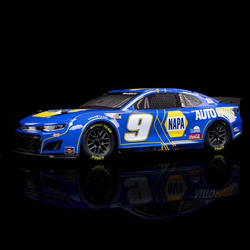 Losi 1/12 NASCAR RC Racecar Chase Elliott No. 9 NAPA 2025 Chevrolet Camaro ZL1 2S AWD RTR Brushed On-Road (Battery & Charger Included) - Image 8