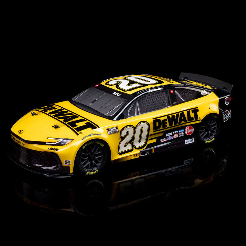 Losi 1/12 NASCAR RC Racecar Christopher Bell No. 20 DeWalt 2025 Toyota Camry 2S AWD RTR Brushed On-Road (Battery & Charger Included) - Image 5