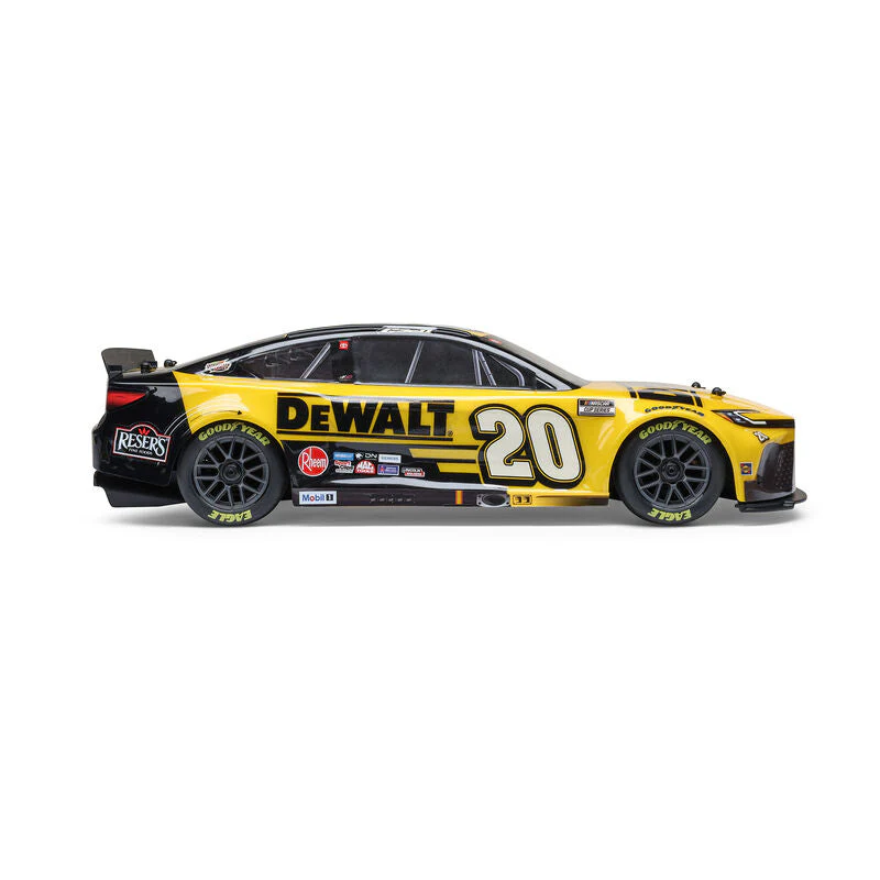 Losi 1/12 NASCAR RC Racecar Christopher Bell No. 20 DeWalt 2025 Toyota Camry 2S AWD RTR Brushed On-Road (Battery & Charger Included) - Image 9