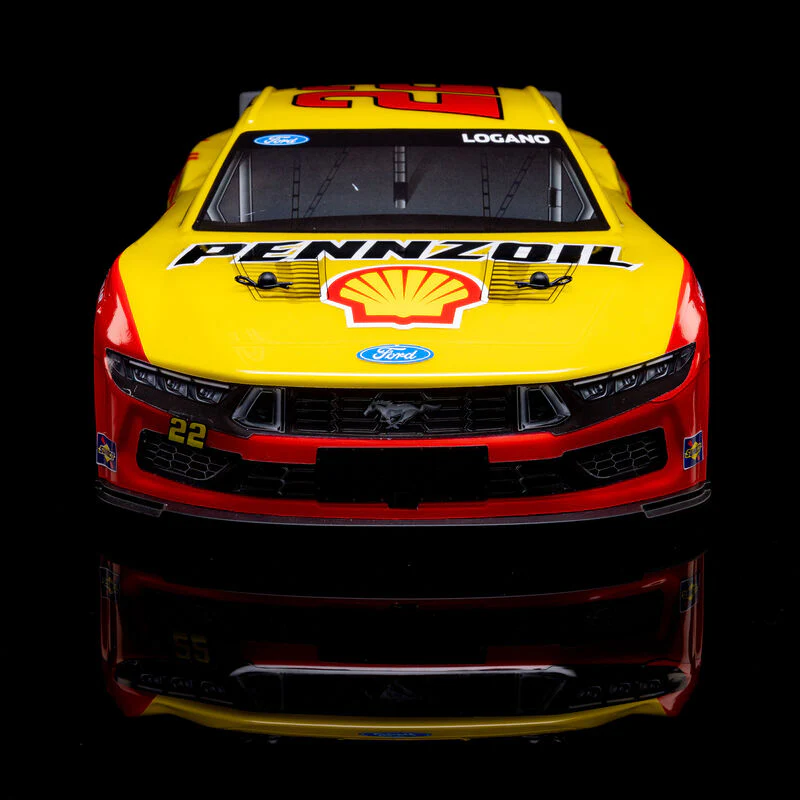 Losi 1/12 NASCAR RC Racecar Joey Logano No. 22 Shell 2025 Ford Mustang 2S AWD RTR Brushed On-Road (Battery & Charger Included) - Image 10