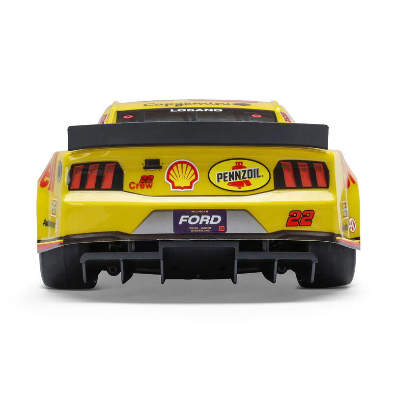 Losi 1/12 NASCAR RC Racecar Joey Logano No. 22 Shell 2025 Ford Mustang 2S AWD RTR Brushed On-Road (Battery & Charger Included) - Image 14
