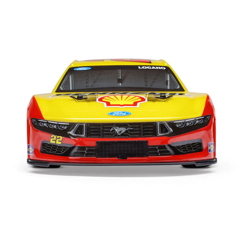 Losi 1/12 NASCAR RC Racecar Joey Logano No. 22 Shell 2025 Ford Mustang 2S AWD RTR Brushed On-Road (Battery & Charger Included) - Image 15