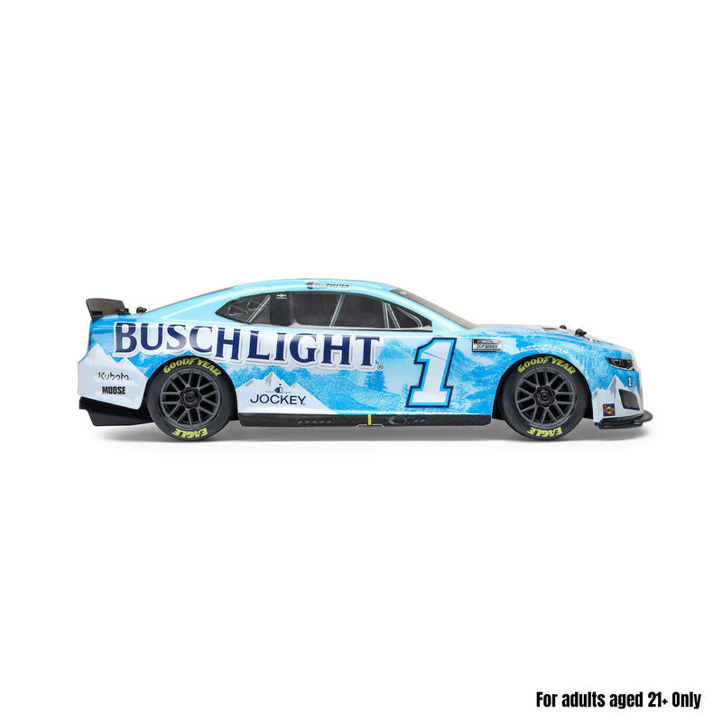 Losi 1/12 NASCAR RC Racecar Ross Chastain No. 1 Busch Light 2025 Chevrolet Camaro ZL1 2S AWD RTR Brushed On-Road (Battery & Charger Included) - Image 11
