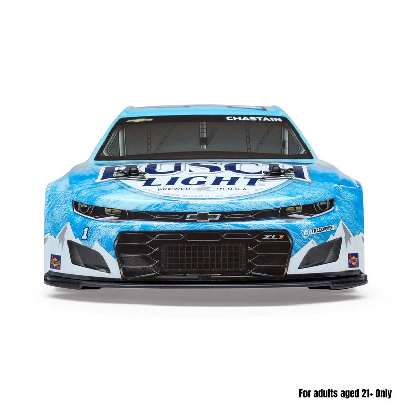 Losi 1/12 NASCAR RC Racecar Ross Chastain No. 1 Busch Light 2025 Chevrolet Camaro ZL1 2S AWD RTR Brushed On-Road (Battery & Charger Included) - Image 14