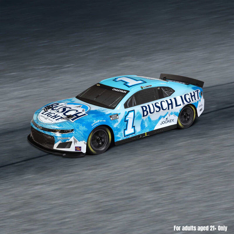 Losi 1/12 NASCAR RC Racecar Ross Chastain No. 1 Busch Light 2025 Chevrolet Camaro ZL1 2S AWD RTR Brushed On-Road (Battery & Charger Included) - Image 6