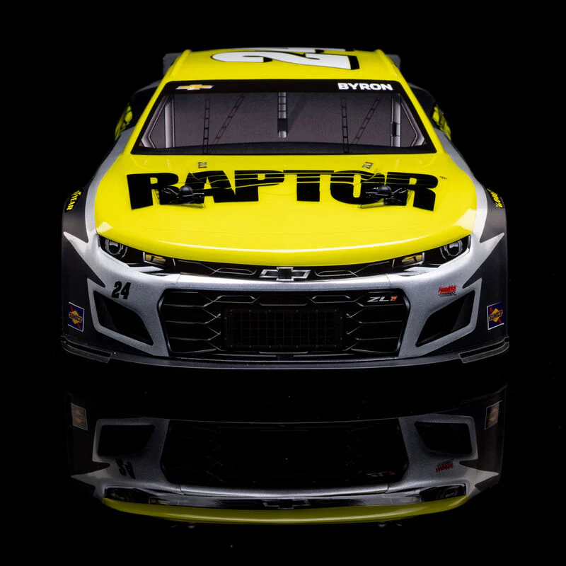 Losi 1/12 NASCAR RC Racecar William Byron No. 24 Raptor 2025 Chevrolet Camaro ZL1 2S AWD RTR Brushed On-Road (Battery & Charger Included) - Image 7