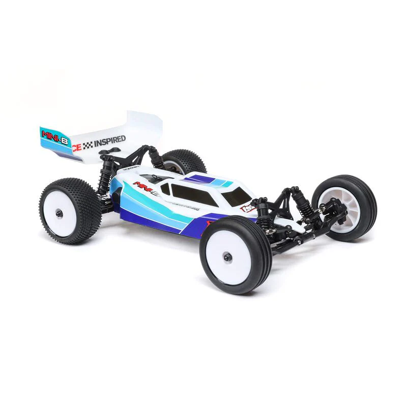 Losi 1/16 Mini-B 2S 2WD RTR Brushless Buggy (Battery & Charger included) - Blue - Image 4