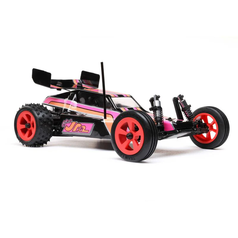 Losi 1/16 Mini JRX2 2S 2WD RTR Brushed Buggy (Battery & Charger Included) - Black - Image 6