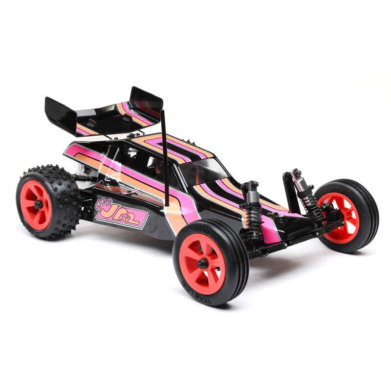 Losi 1/16 Mini JRX2 2S 2WD RTR Brushed Buggy (Battery & Charger Included) - Black - Image 7