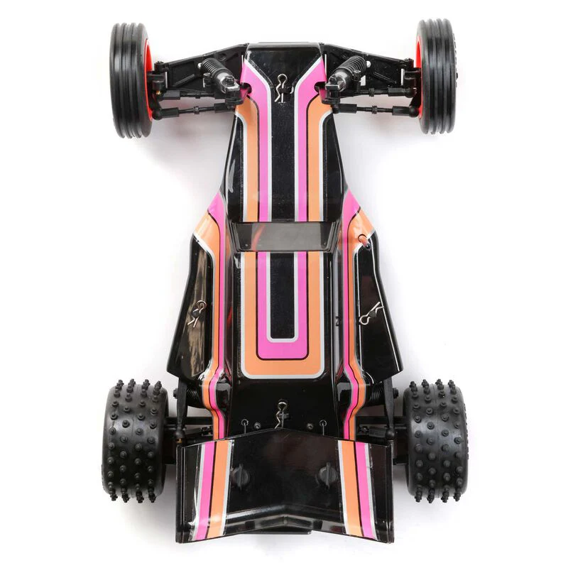 Losi 1/16 Mini JRX2 2S 2WD RTR Brushed Buggy (Battery & Charger Included) - Black - Image 8