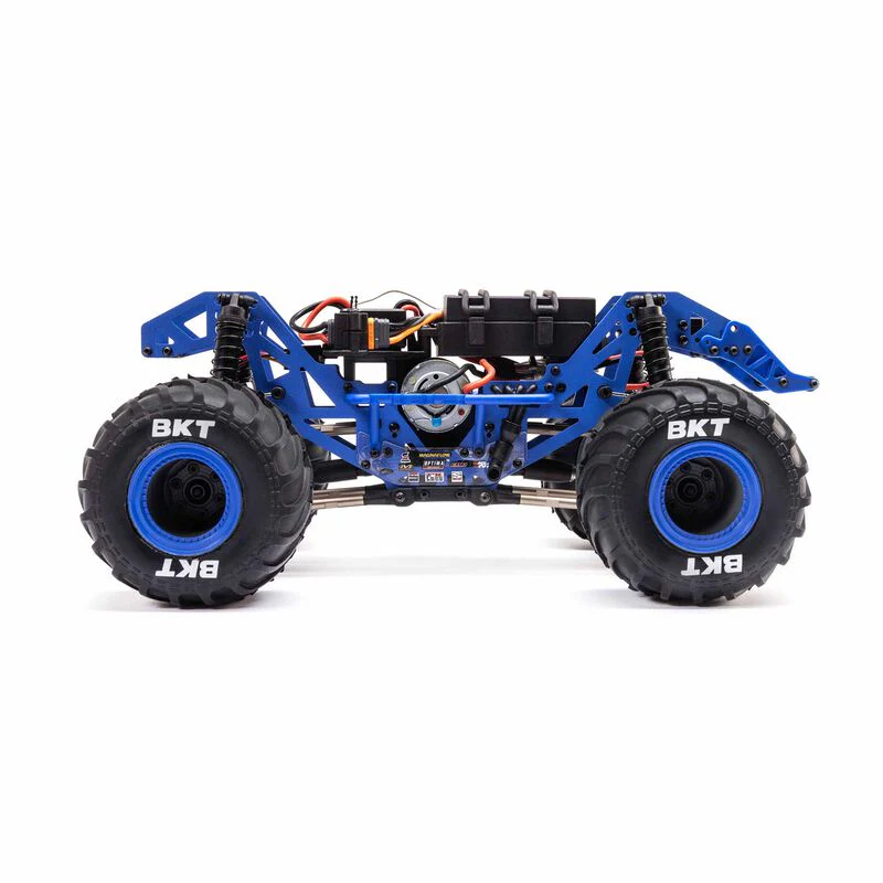 Losi 1/18 Mini LMT 4X4 Brushed Monster Truck RTR Son-Uva Digger - BLUE - Image 9