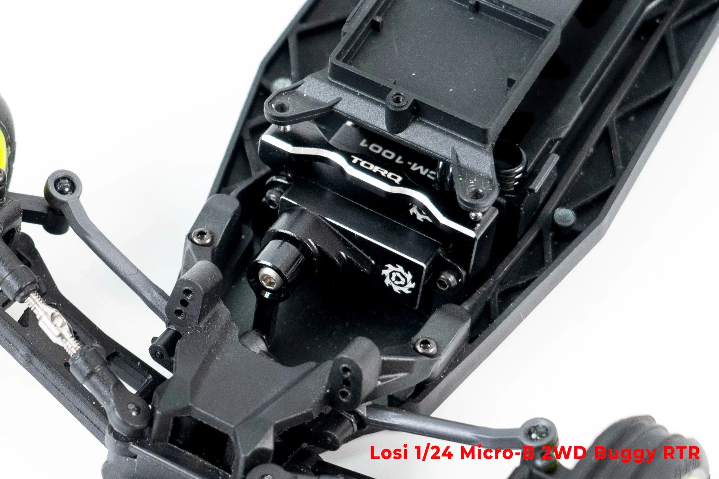 Losi 1/24 Micro-B 2WD Buggy RTR (Silver) With TORQ Coreless Titanium Gear 7g Micro Servo, aluminum servo horn & Servo Mount - Big Savings $18.64 Off - Image 15