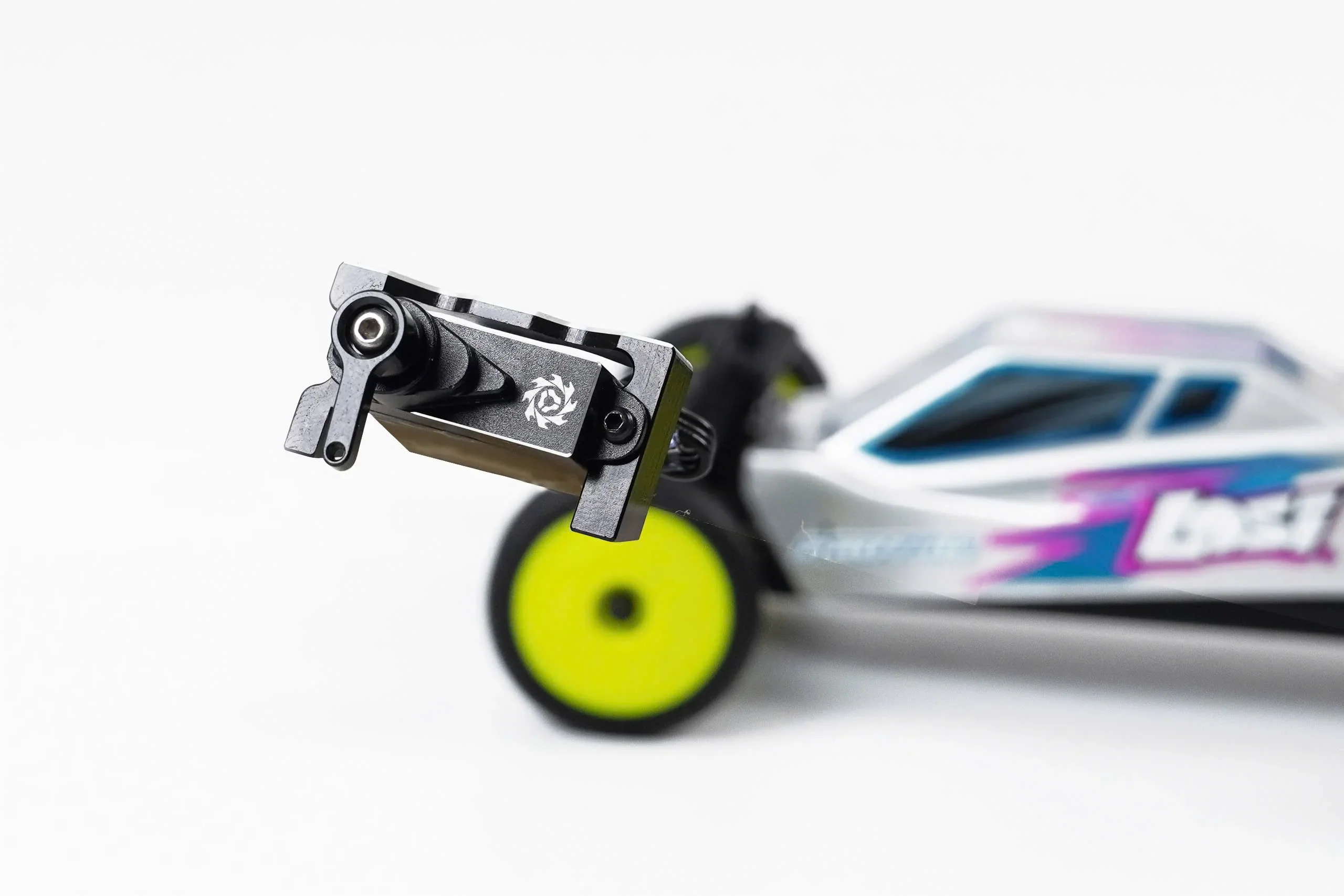 Losi 1/24 Micro-B 2WD Buggy RTR (White) With TORQ Coreless Titanium Gear 7g Micro Servo, aluminum servo horn & Servo Mount - Big Savings $11.93 Off - Image 17