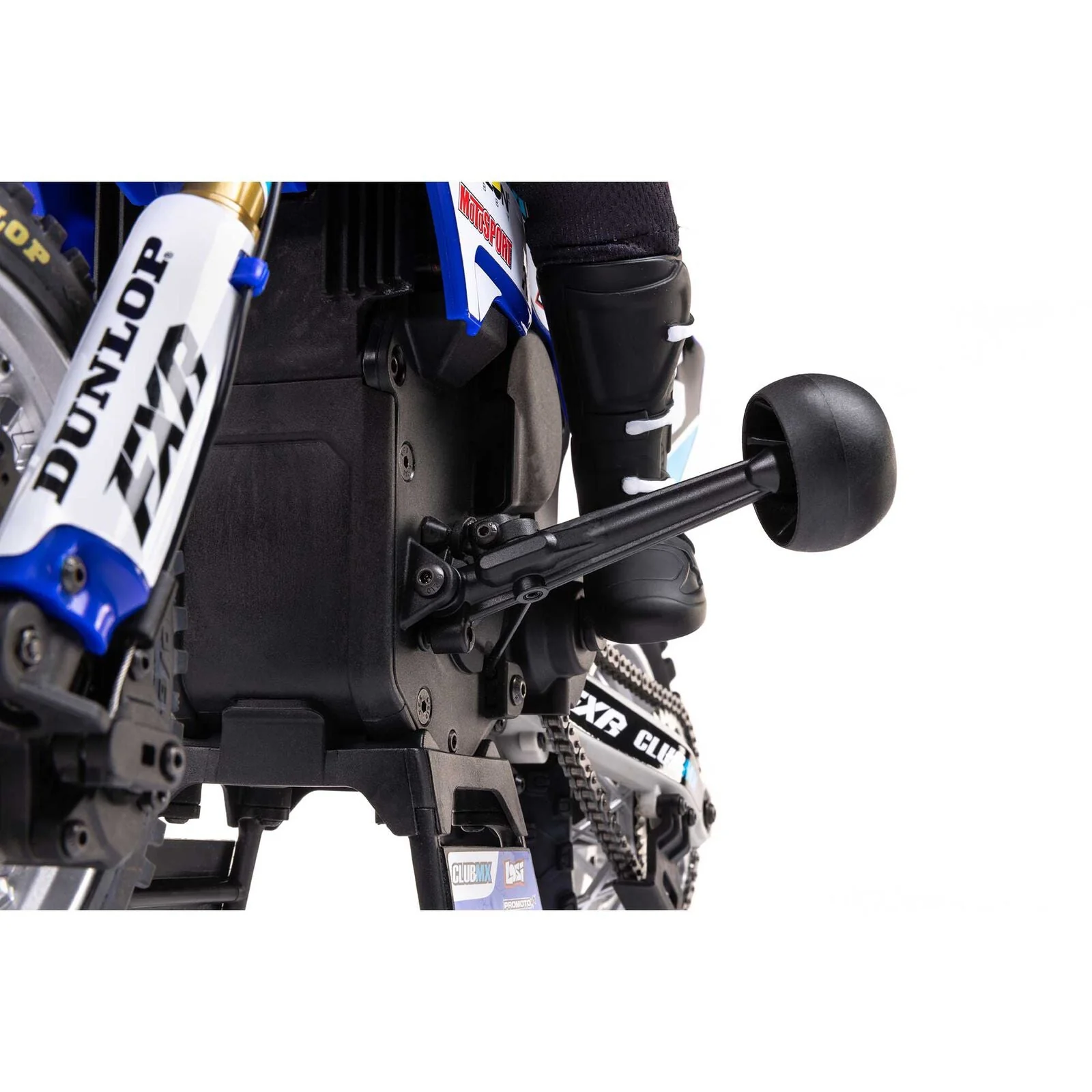 Losi 1/4 Promoto-MX Motorcycle RTR, Club MX - BLUE - Image 13