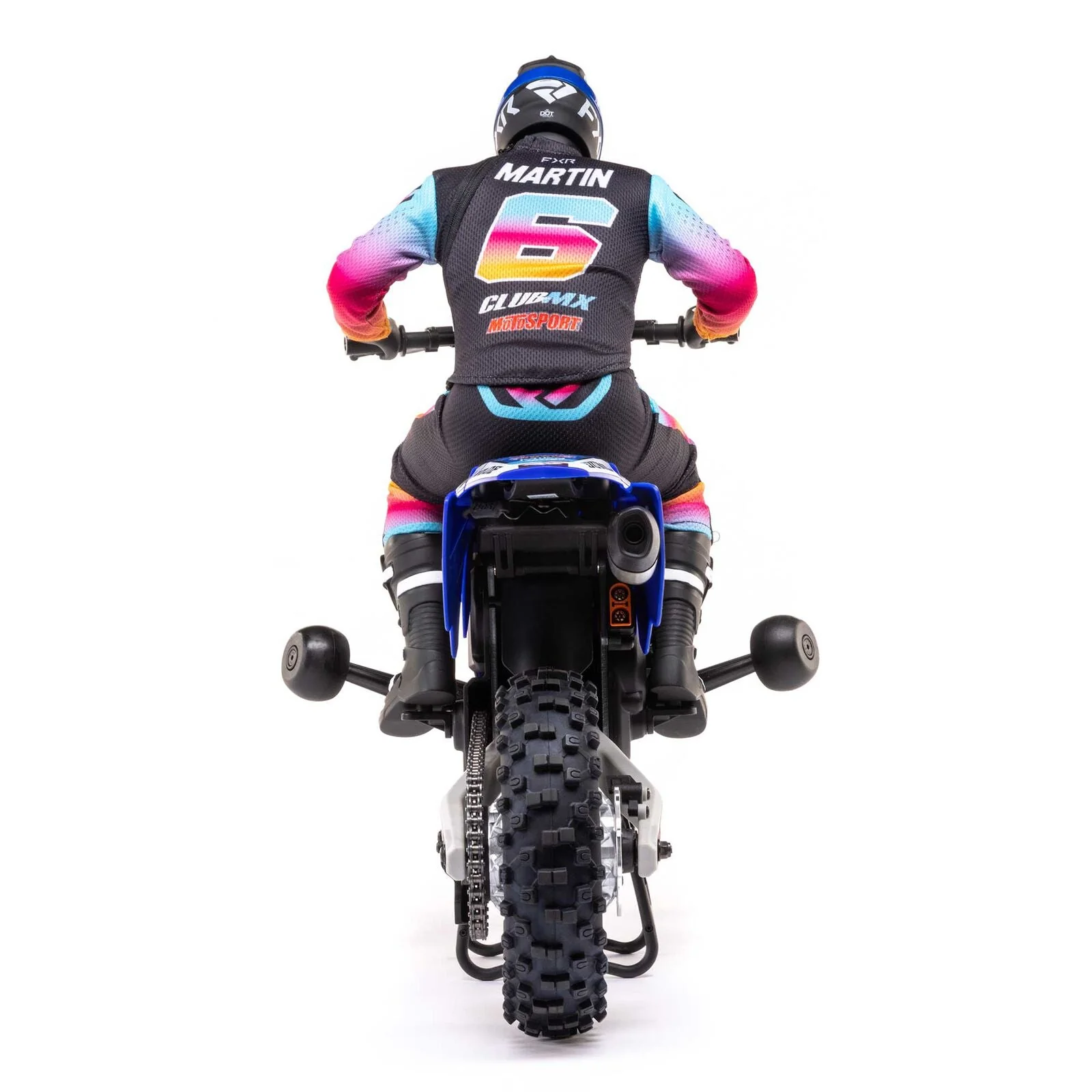 Losi 1/4 Promoto-MX Motorcycle RTR, Club MX - BLUE - Image 6