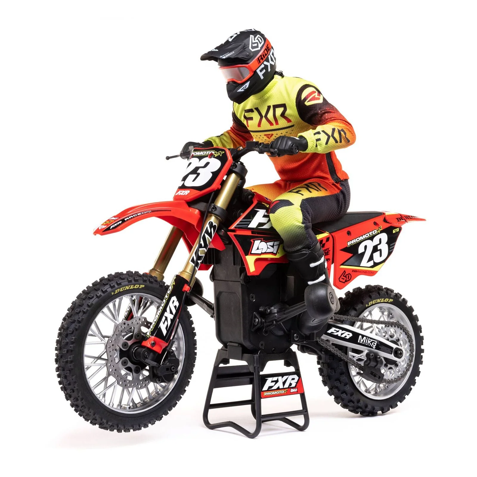 Losi 1/4 Promoto-MX Motorcycle RTR, FXR - RED