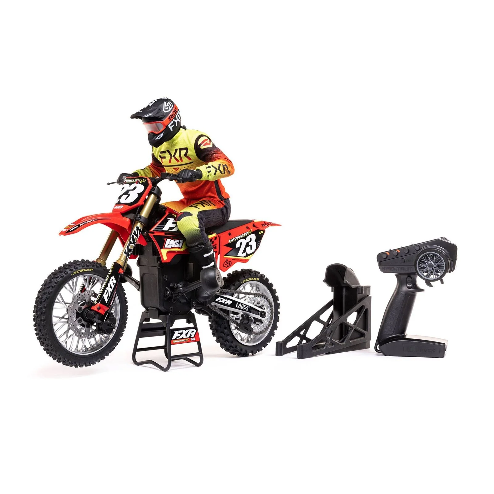 Losi 1/4 Promoto-MX Motorcycle RTR, FXR - RED - Image 2