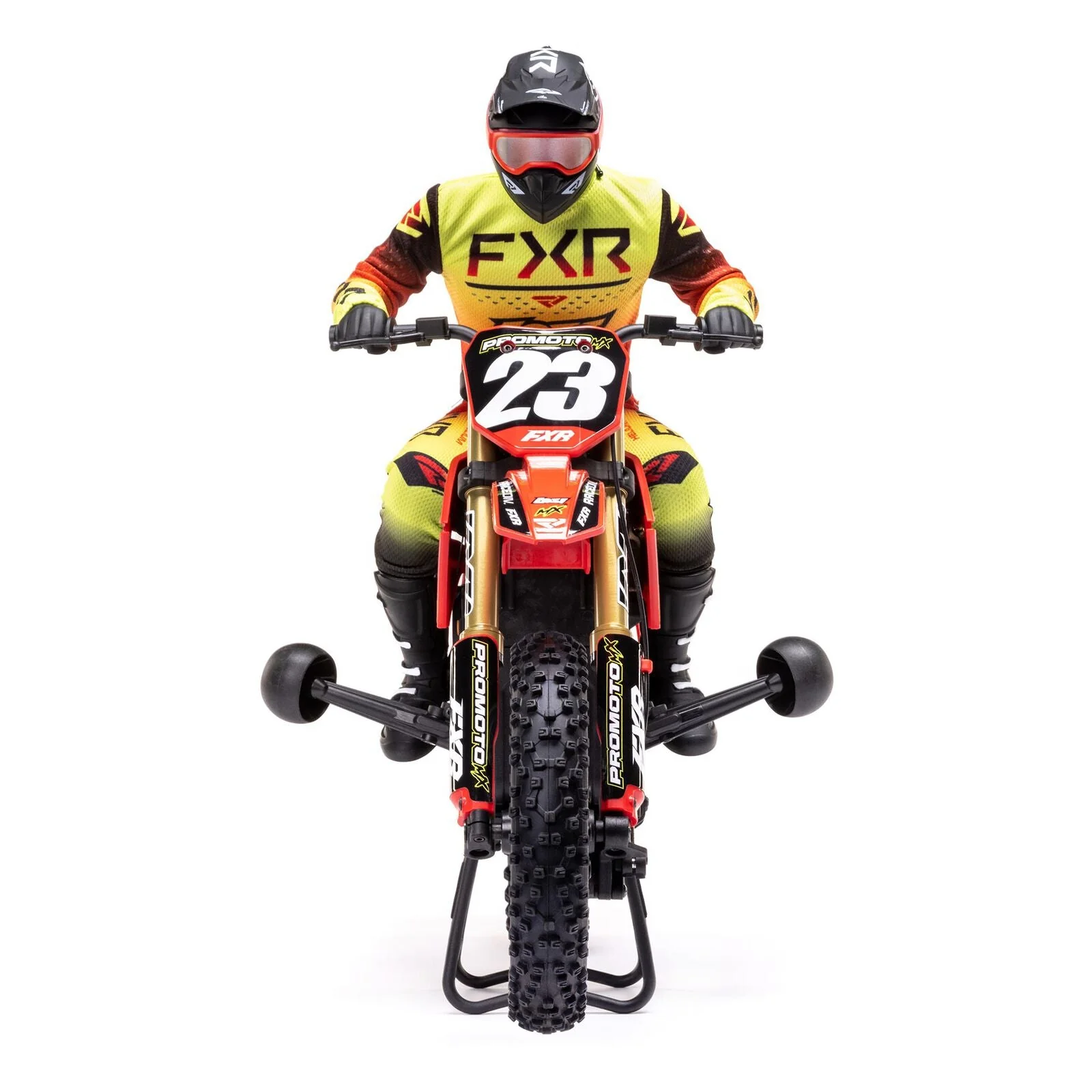 Losi 1/4 Promoto-MX Motorcycle RTR, FXR - RED - Image 6