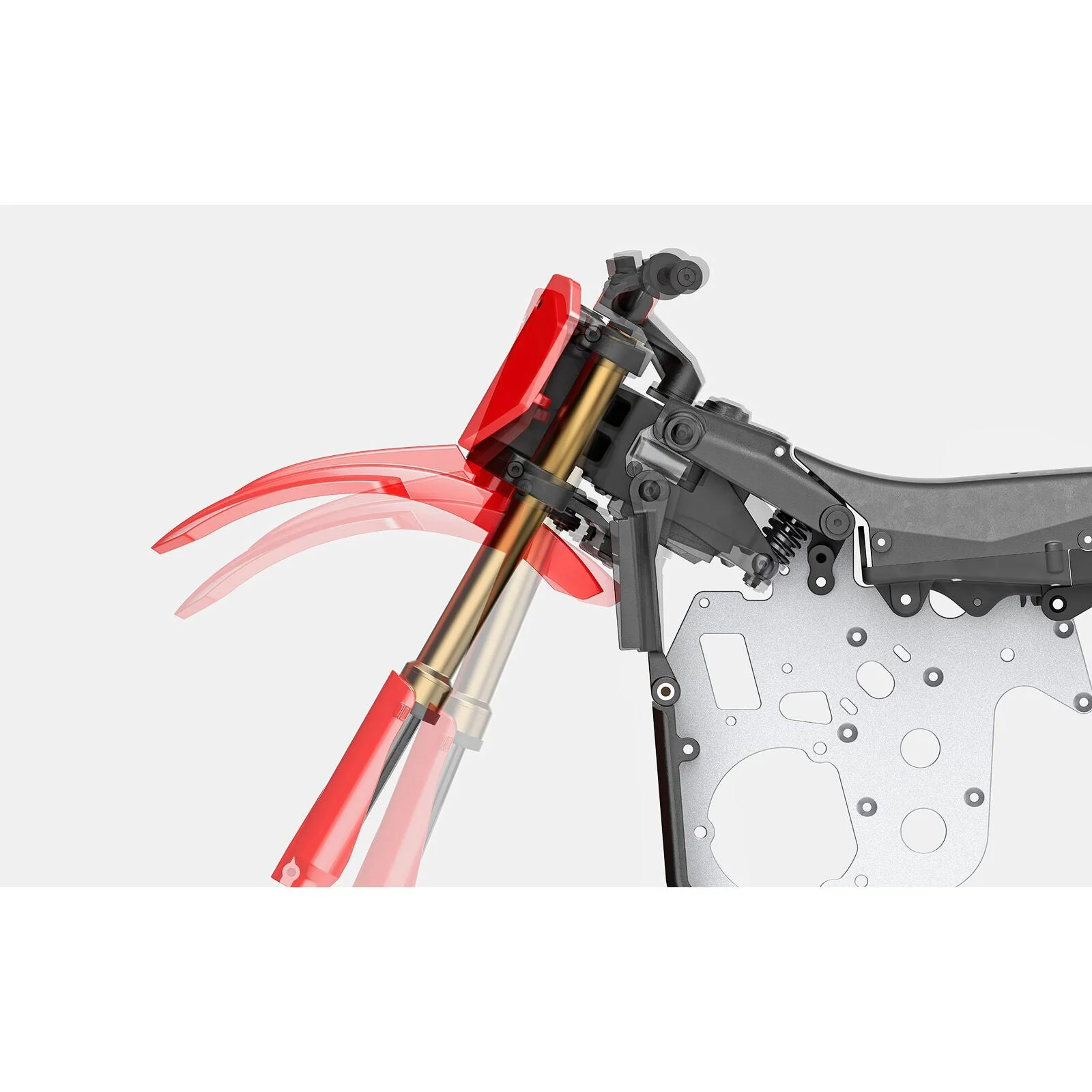 Losi 1/4 Promoto-MX Motorcycle RTR, FXR - RED - Image 7