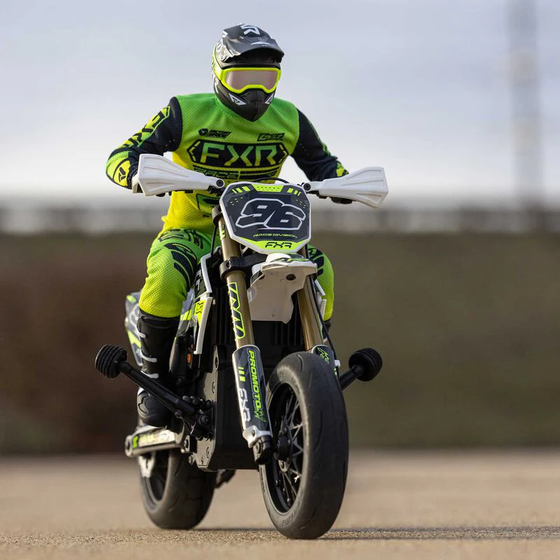 Losi 1/4 Promoto-SM FXR Supermoto Motorcycle RTR (Battery and Charger Included) - White - Image 2