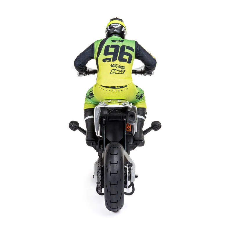 Losi 1/4 Promoto-SM FXR Supermoto Motorcycle RTR (Battery and Charger Included) - White - Image 20
