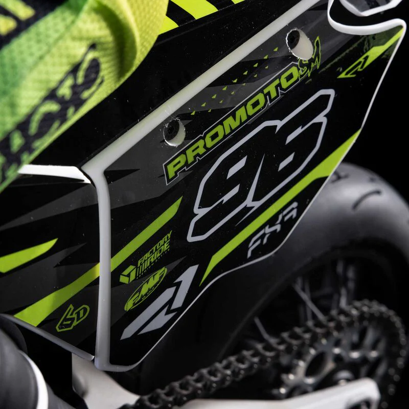 Losi 1/4 Promoto-SM FXR Supermoto Motorcycle RTR (Battery and Charger Included) - White - Image 9