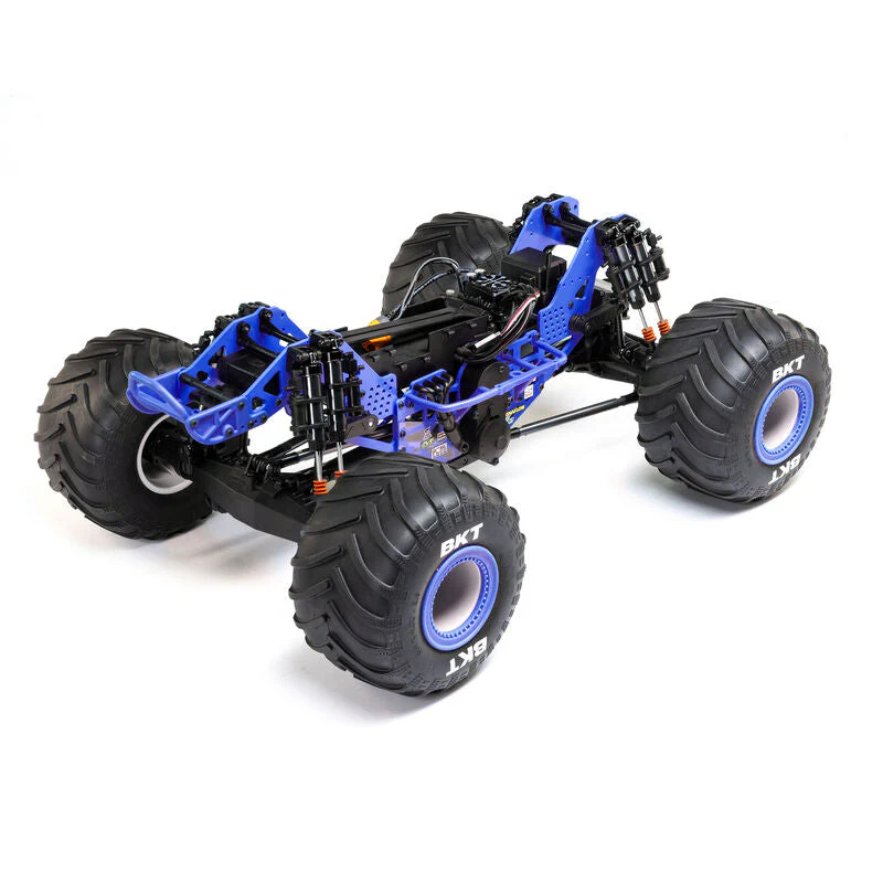 Losi 1/8 LMT 2.0 Son-Uva Digger 4X4 Solid Axle Brushless Monster Truck RTR - Blue - Image 9