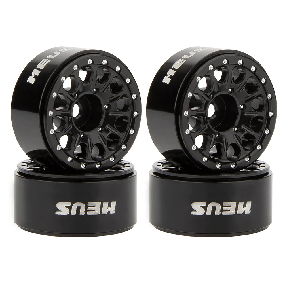 MEUS Racing 0.7-inch Beadlock Wheels Rims Deep-Dish Wheel for 1/30 Axial SCX30 1/32 Redcat Ascent-32 - Image 20