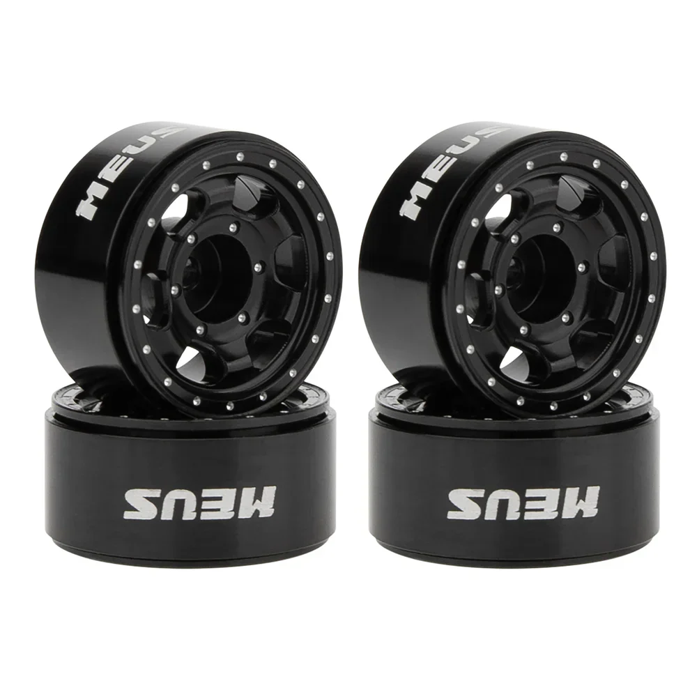 MEUS Racing 0.7-inch Beadlock Wheels Rims Deep-Dish Wheel for 1/30 Axial SCX30 1/32 Redcat Ascent-32 - Image 9