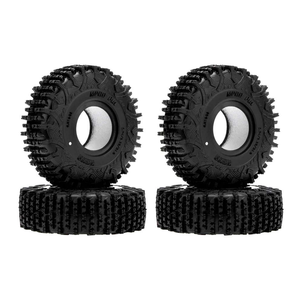 MEUS Racing 1.0-inch RC Rubber Tire Set MS6 RC Tire For 1/18 TRX4M 1/24 SCX24 FCX24 AX24 - Mpro Pin M1002 - Image 3