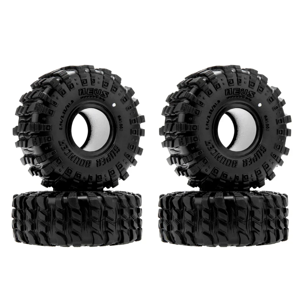 MEUS Racing 1.0-inch RC Rubber Tire Set MS6 RC Tire For 1/18 TRX4M 1/24 SCX24 FCX24 AX24 - Super Bouncing M1001 - Image 6