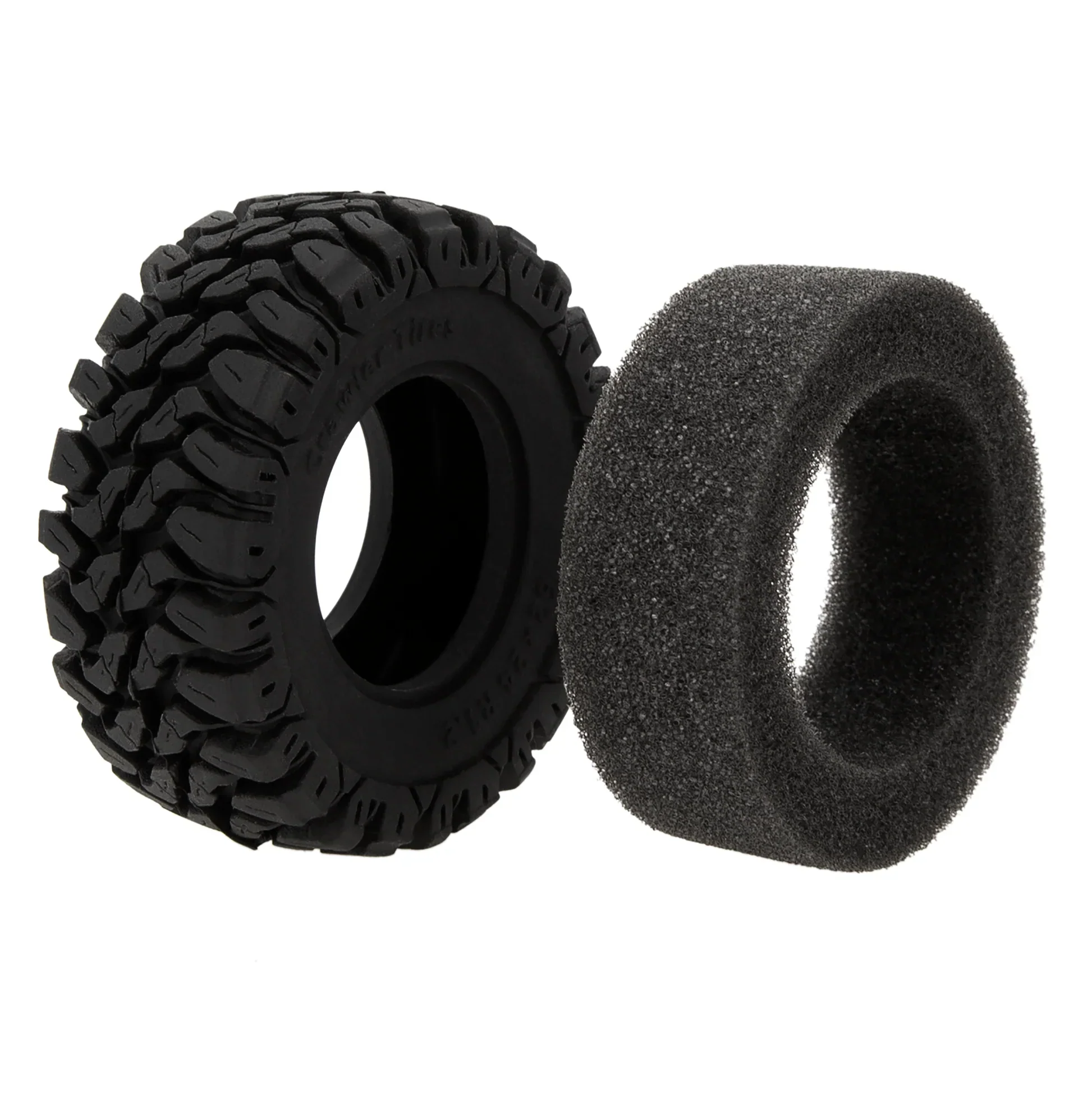 MEUS RACING 1.2 inch Aluminium Wheels With 62*24 Tires for TRX4M SCX24 FCX24 - Type A Blue - Image 2