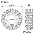 MEUS Racing 1.9 Inch MS6 Super Soft & Sticky Rubber Tires for 1/10 SCX10 Capra 1.9 UTB TRX4 Redcat Gen8 - Image 3