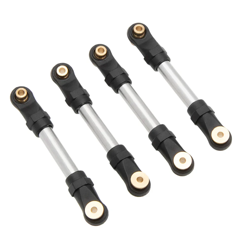MEUS Racing 10pcs Metal High Clearance Chassis & Steering Links Set for 1/24 AX24 XC-1 RC Crawler Car - Image 11
