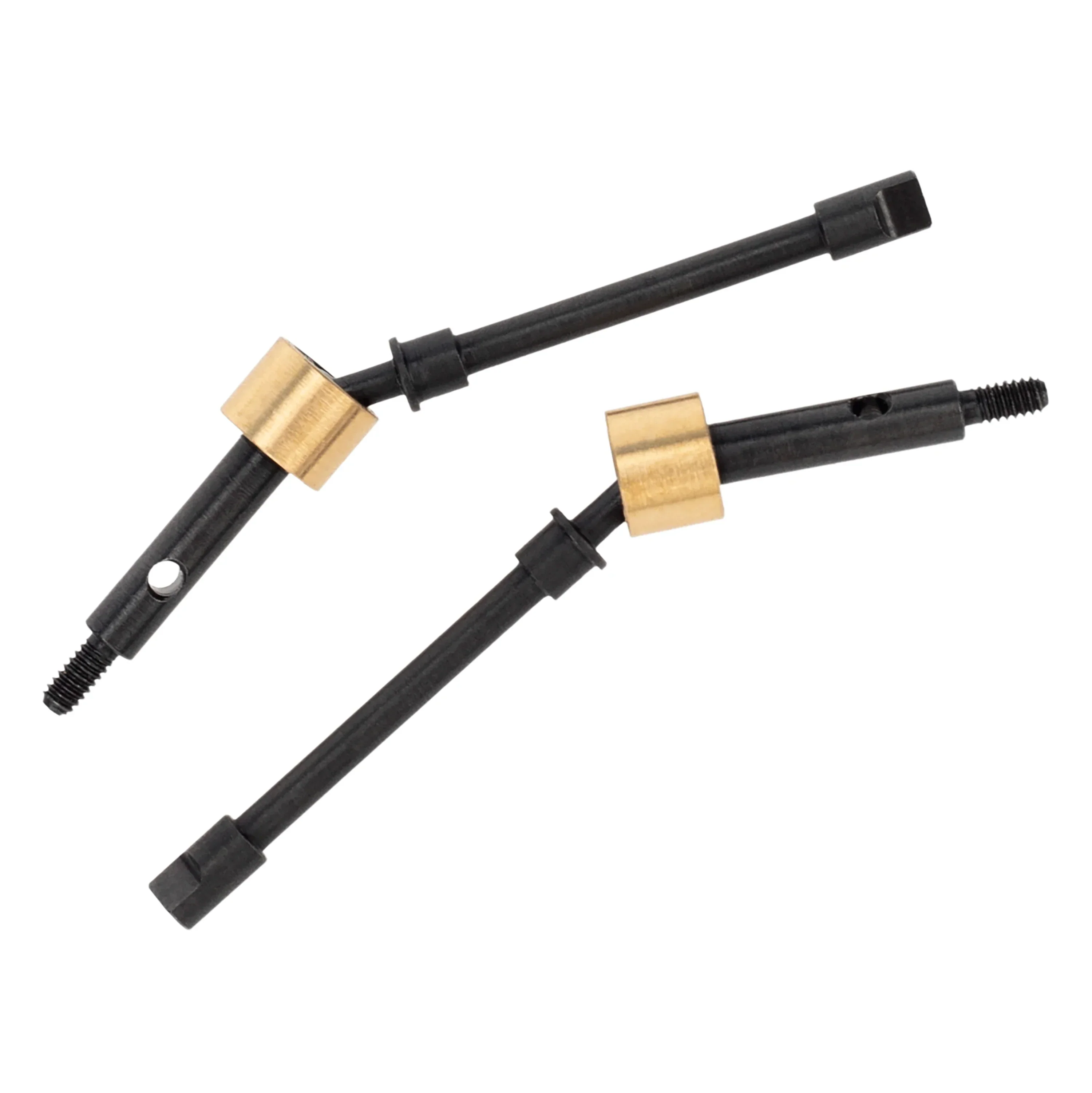 MEUS Racing  2pcs #45 Steel Front CVD Drive Shaft Axle for Axial 1/24 SCX24 Crawlers Upgraded Part - Image 3