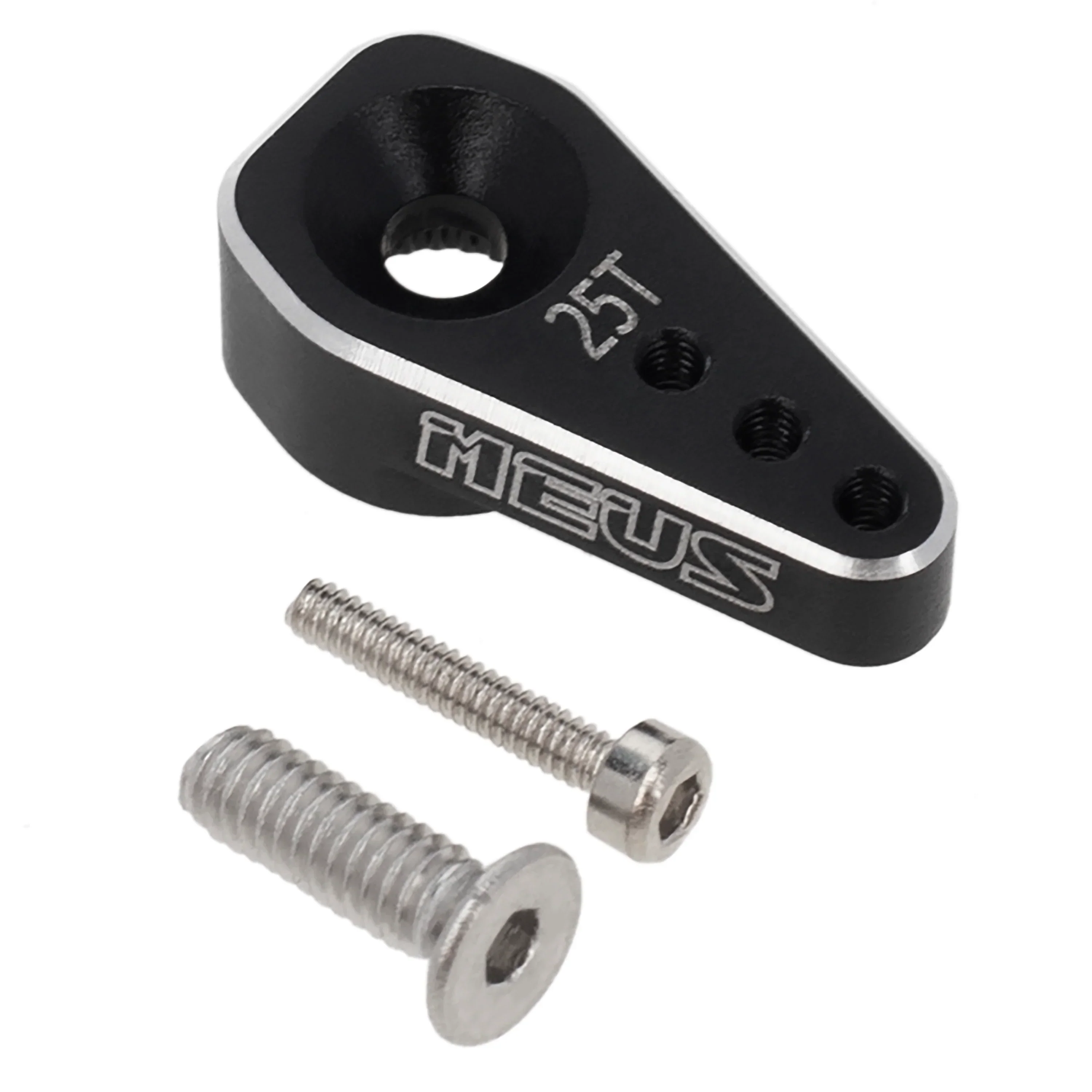MEUS Racing Adjustable Brass Servo Mount + Steering Horn for SCX24 C10 JLU Bronco Axial 1/24 RC Crawler Car Upgrade Parts (Brass Mount + Arm) - Image 4