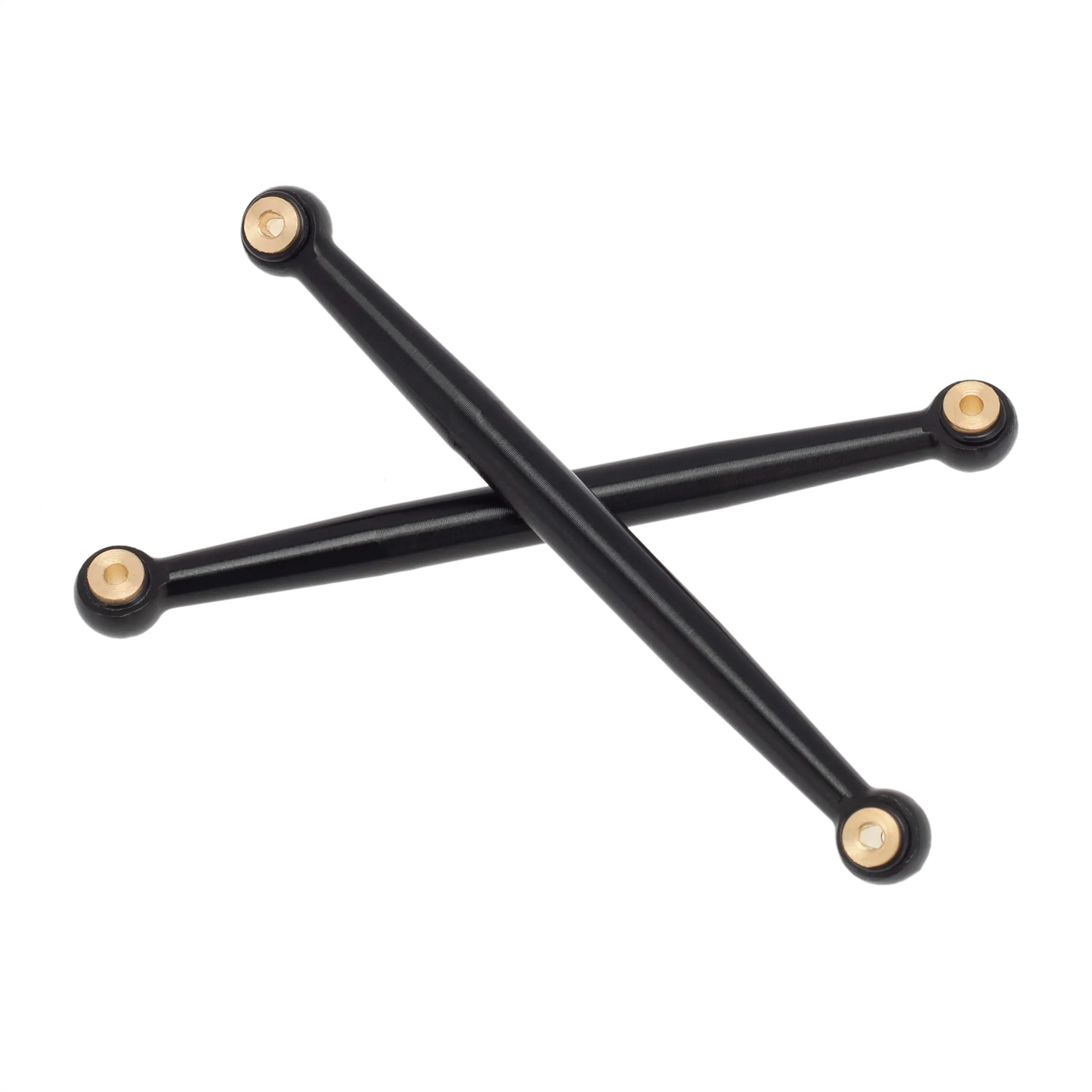 MEUS Racing Aluminum Alloy Link and Steering Rod Kit for Axial SCX24 B-17 C10 Jeep 1/24 RC Car (Black) - Image 3