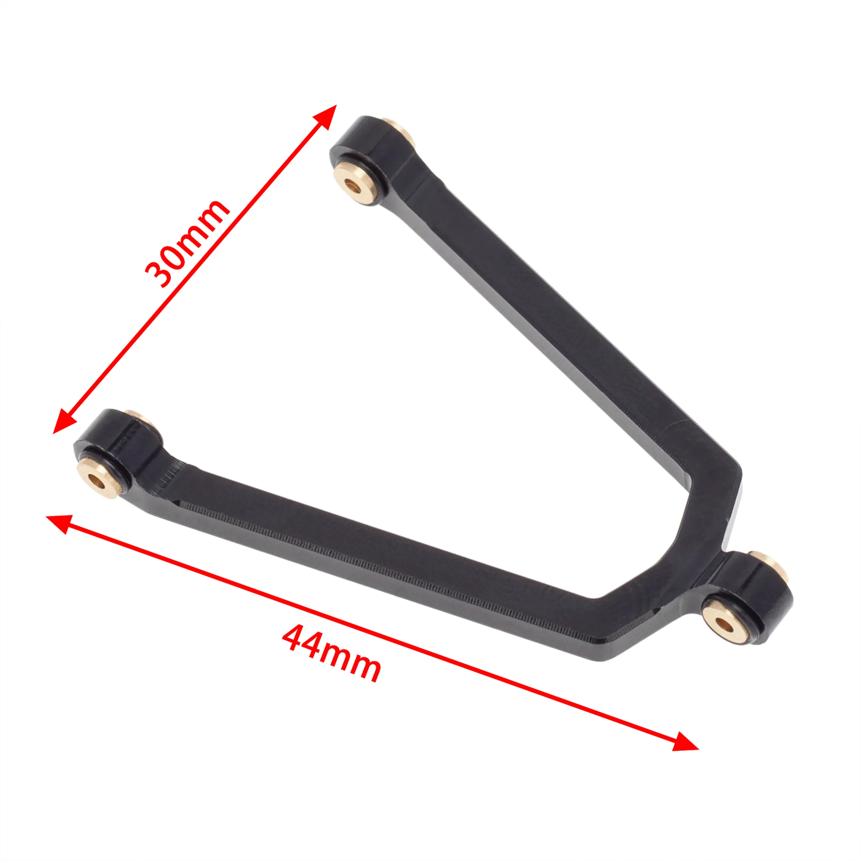 MEUS Racing Aluminum Alloy Link and Steering Rod Kit for Axial SCX24 B-17 C10 Jeep 1/24 RC Car (Black) - Image 6